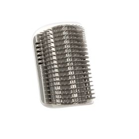 1/2pcs Corner Scrubber Cat Scratcher Massage Brush Scratcher Toy Cat Scratch Board, Wall Corner Cat Brush Pet Groomer Tool Brush Comb Pet Supplie (Quantity: 1pc, Color: gray)